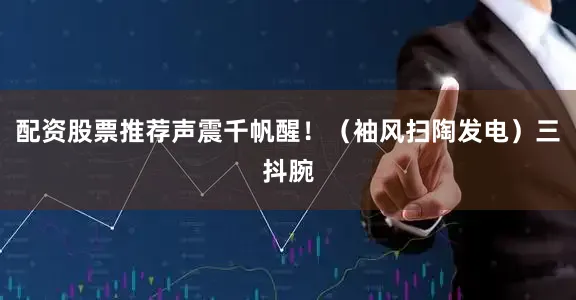 配资股票推荐声震千帆醒！（袖风扫陶发电）三抖腕